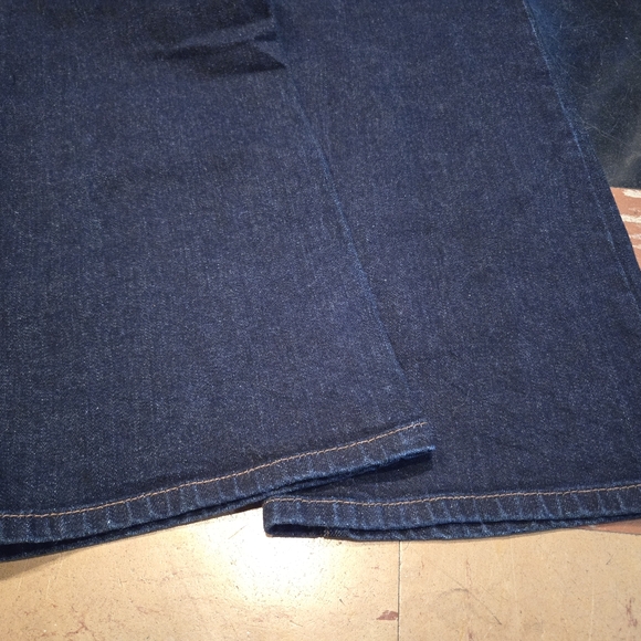 LRL Lauren Ralph Lauren dark blue bootcut flare denim jeans in a misses size 12 - Picture 5 of 9
